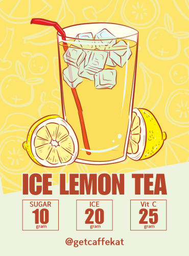 Lemon iced tea